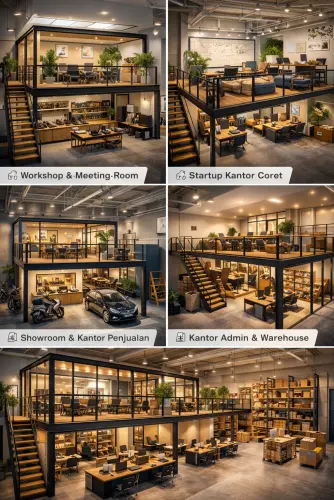 Mezzanine Ruang Kantor di Pejaten Barat