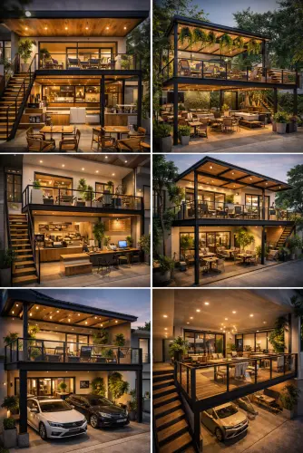 Mezannine Cafe Modern di Pejaten Barat