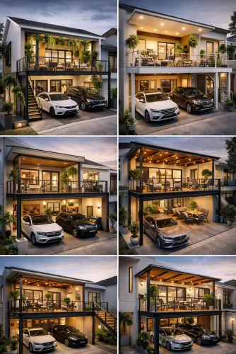 Mezannine Teras Rumah Keren di Pejaten Barat
